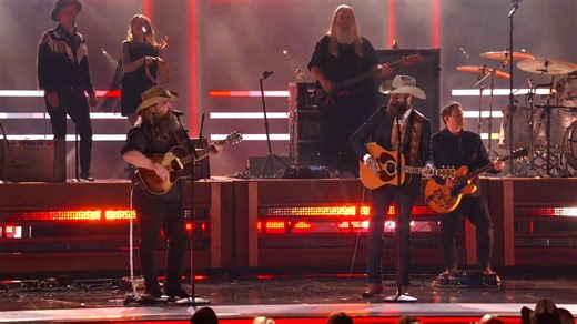 What a way to kick of The 58th Annual #CMAawards! Post Malone and Chris Stapleton leaving us high on that performance! 🤩 | CMA Country Music Association