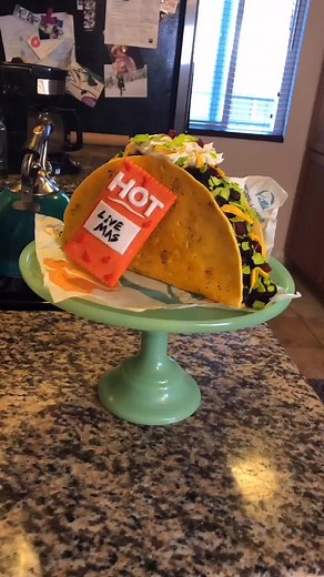 Delicious Taco Bell Themed Cake Recipe