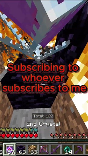 Subscribing to whoever subscribe to me #subscribe #minecraft #pvp #popular #viral #edit #tutorial