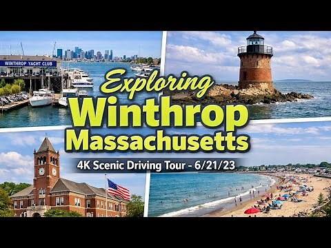 Exploring Winthrop Massachusetts | 4K Scenic Driving Tour - 6/21/23
