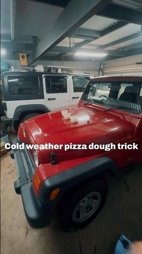 Cold Weather Pizza Dough Trick