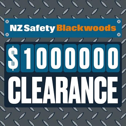 Million Dollar Clearance – What Deal Will You Find at NZ Safety Blackwoods?