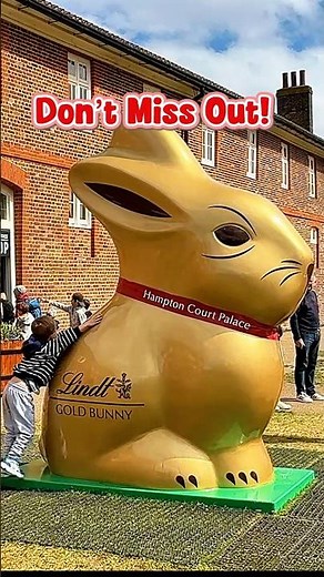 The Lindt GOLD BUNNY Hunt and Tulips Festival at Hampton Court 2026