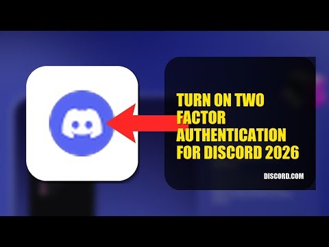How To Turn On Two Factor Authentication For Discord 2026 (QUICK FIX)
