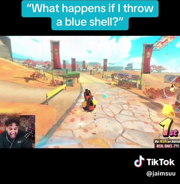 Blue Shell Strategies in Mario Kart Games