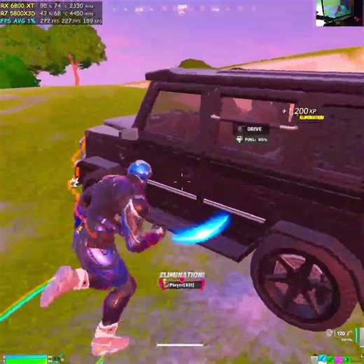 Fortnite 4K Performance Mode Gameplay #359