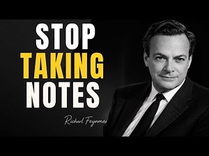 The "Notebook Method" That Made Feynman A Genius (Think on Paper)