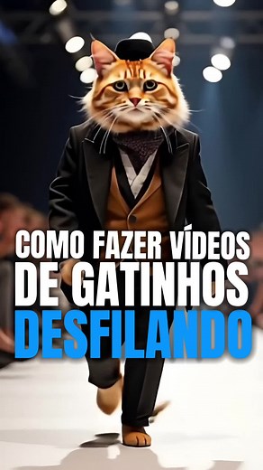 Como Criar Vídeos de Gatos Usando IA