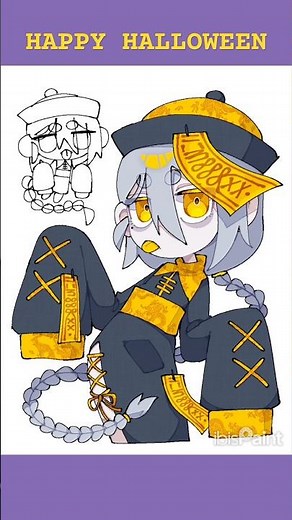 はっぴーハロウィーン🎃👻#イラストメイキング #イラスト #ハロウィン #ハロウィン2025