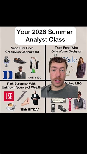 Summer 2026 Analyst Class: Who Gets the Return Offer?