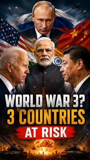 What If World War III Suddenly Started? 3 Countries at Greatest Risk #globalconflicts