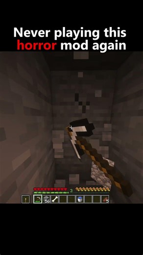 Never playing this horror mod again.... #minecraft