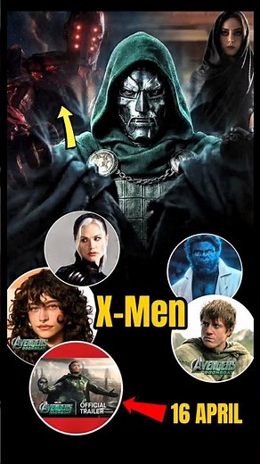 New X-MEN Reveal in Avengers Doomsday…! #shorts
