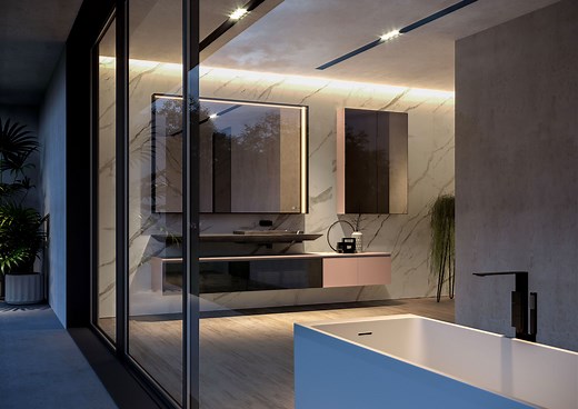 Cubik: modern, functional bathroom furniture - Ideagroup
