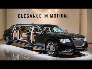 2025 Chrysler 300 Limousine: The Pinnacle of Luxury and Elegance"