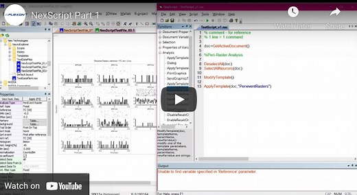 NeuroExplorer NexScript Tutorial Part 1 - Plexon