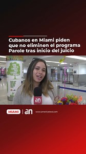29K views · 889 reactions | Cubanos en Miami piden que no eliminen el programa Parole tras inicio del juicio #AmericaNoticias #EEUU #Miami #Sucesos | América Noticias MIAMI | Facebook