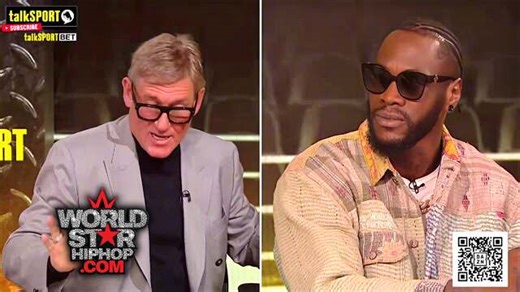 Deontay Wilder Crashes Out During Interview After Being Asked About Tyson Fury: "You Got White Privilege"