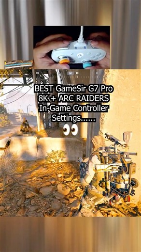 🚨 BEST GameSir G7 Pro 8K + ARC RAIDERS Controller Settings for the NEW FROZEN TRAIL Update! 🔥