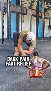 BACK PAIN STRETCH! FAST RELIEF 🤩🤩🤩 | Physical Therapy Session