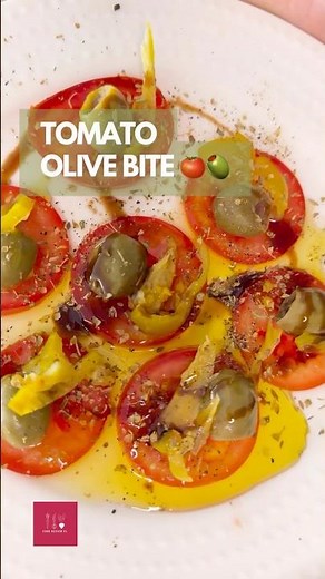 This Tomato Olive Appetizer Tastes Like Italy in 1 Bite 🍅🫒✨