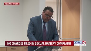 No charges filed in sexual battery complaint