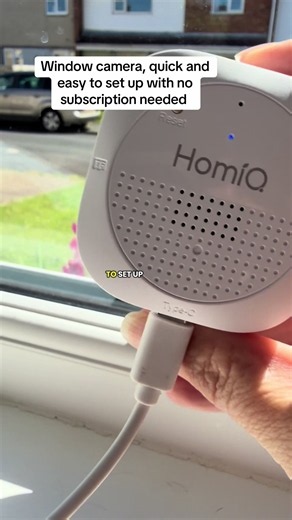 Window Camera: Easy Home Wi‑Fi Setup, No Subscription