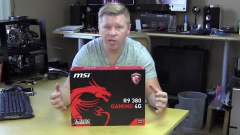 MSI R9 380 Gaming 4G Graphics Card Unboxing & Overview