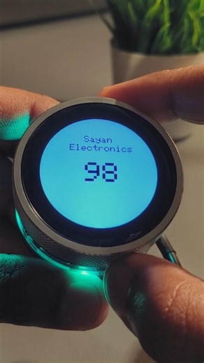 This ESP32 Rotary Touchscreen is Amazing #esp32 #iot #shorts #electronics
