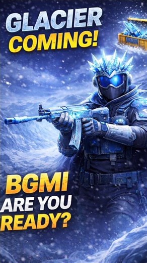 BGMI M4 Glacier COMING SOON? New Year Surprise! 🎄