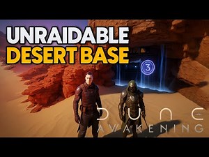 Unraidable Deep Desert Cave Base Build–20 Man Zerg Rocket Defense | Dune Awakening PvP Tips & Tricks