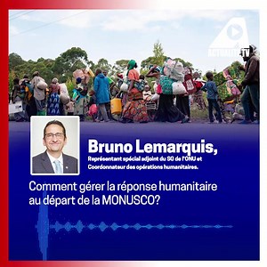 Comment gérer la crise humanitaire en #RDC après le départ de la @MONUSCO ? @UN_Lemarquis, Représentant spécial adjoint du Secrétaire général, Coordonnateur résident et Coordonnateur humanitaire ⤵️ https://actualite.cd/2024/02/20/rdc-il-faut-mobiliser-26-milliards-usd-pour-financer-le-plan-de-reponse-humanitaire-2024 | Actualite.cd