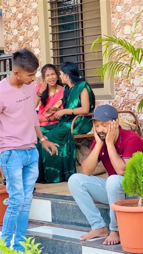 naraj kahun zale mhane bagha 🤣😂🤣 #marathitadka #navrabaykocomedy #vhairalshorts #youtubeshorts