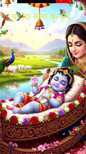 Bal Krishna Cute Leela | Yashoda Maa Love | Baby Krishna Bhakti Video | Divine Krishna Story