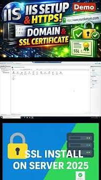 How to Setup and FIX SSL IIS HTTPS and Binding in Windows Server 2025 #website #web #fix #setup