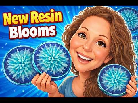 Create Gorgeous Resin Blooms with This New Technique