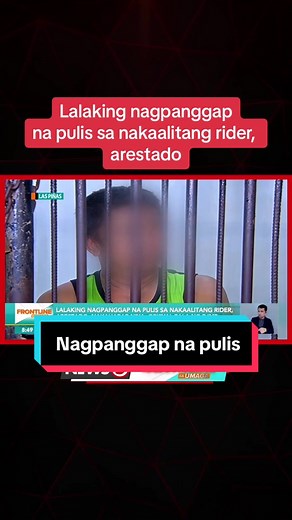 Lalaking Nagpanggap na Pulis, Arestado sa Las Piñas