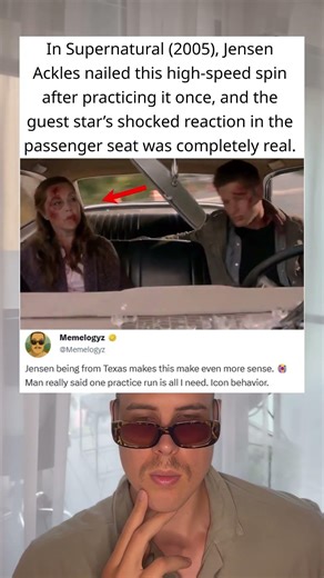 In Supernatural (2005), Jensen Ackles Nailed the High-Speed Spin on the First Try
