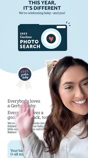Your little one could be the next Gerber Baby! Here's how to apply 📸 #gerberbabythrowback #gerberphotosearch2023 #parentsoftiktok #babytok