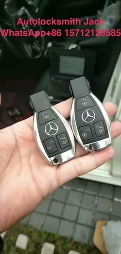 #Mercedes benz #VVDI Prog vvdi mb programming Mercedes keys all lost, 212 locks