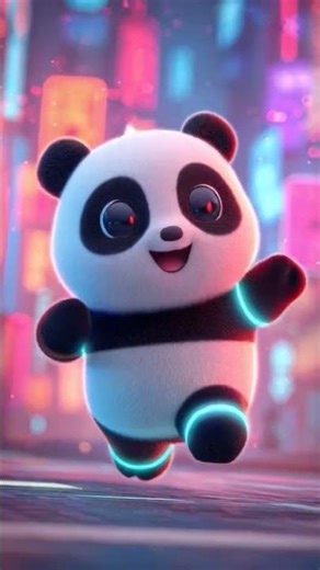 “Ultra Neon 3D Glow ✨ | Viral AI Animation Short”)