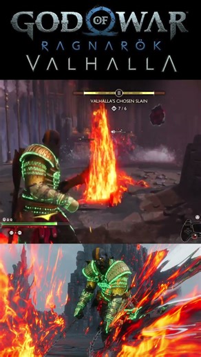 Kratos' Berserker Armor Takes on Chaos Blades in EPIC God of War Ragnarok Battle