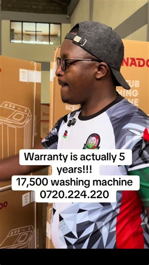 5-Year Warranty Washing Machine - 17,500