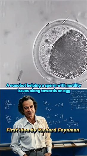 Richard Feynman and nanobot idea 💡 #facts #science