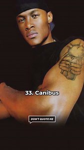 Canibus comes in at #33 on our Greatest Emcees of All-Time list He’s widely regarded as one of the most technically gifted lyricists in hip-hop history. Most known for his legendary beef with LL Cool J and classic album Rip the Jacker, Canibus helped raise the bar by adding science, philosophy and warfare to his raps. Top 50 Emcees (NOT RAPPERS!) of All-Time list is out now! Criteria: 1. Based off of style, live performance, delivery, consistency, wordplay and battles 2. Rappers with a “question