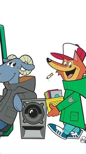 My characters in the Hanna-Barbera style - All crew