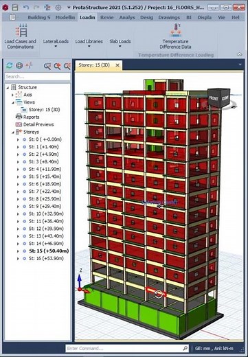 16 Storeys Hotel (Tall Building) in Protastructure