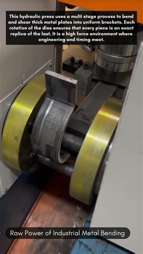 Raw Power of Industrial Metal Bending Stamping