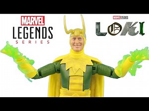 Marvel Legends Classic Loki Disney Plus Series - Action Figure Review Hasbro