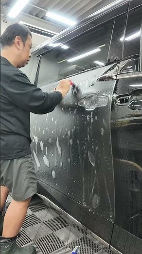 ヴェルファイアをマットプロテクションフィルムで印象チェンジ。艶ありからマット化で傷防止と質感を両立する施工風景#ヴェルファイア #マットプロテクションフィルム #カーラッピング #宮崎市